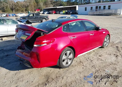 2017 Kia Optima Hybrid Ex из США, поврежденный, VIN KNAGU4LE9H5009602